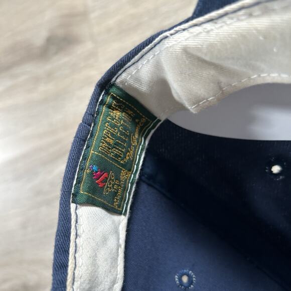 VTG 1996 Atlanta Olympics Snapback Hat The Game USA Olympic Blue Logo Cap - Picture 4 of 10